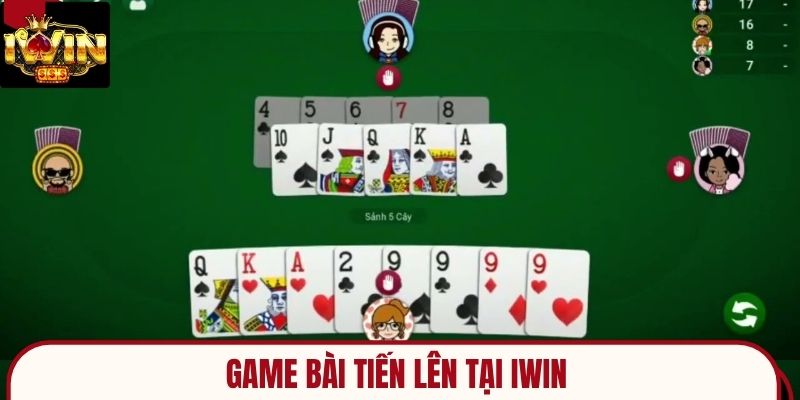 Game bài tiến lên tại iwin với trò chơi đơn giản dễ hiểu